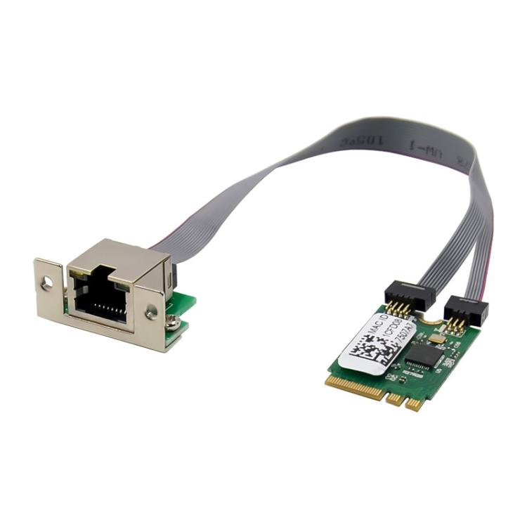 SUNWEIT ST7206 M.2 A+E RTL8125BG Single Port RJ45 2.5G Quad Speed Industrial Network Card, ST7206 SUNWEIT ST7206 M.2 A+E RTL8125BG Single Port RJ45 2.5G Quad Speed Industrial Network Card, ST7206